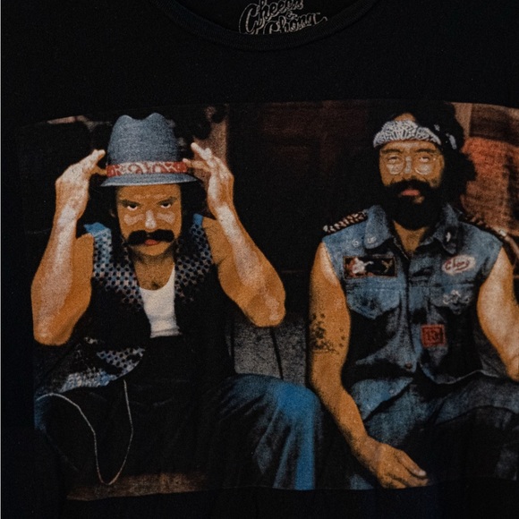 Black Cheech & Chong Graphic Tee - Picture 3 of 3